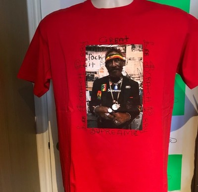 supreme lee scratch perry tee
