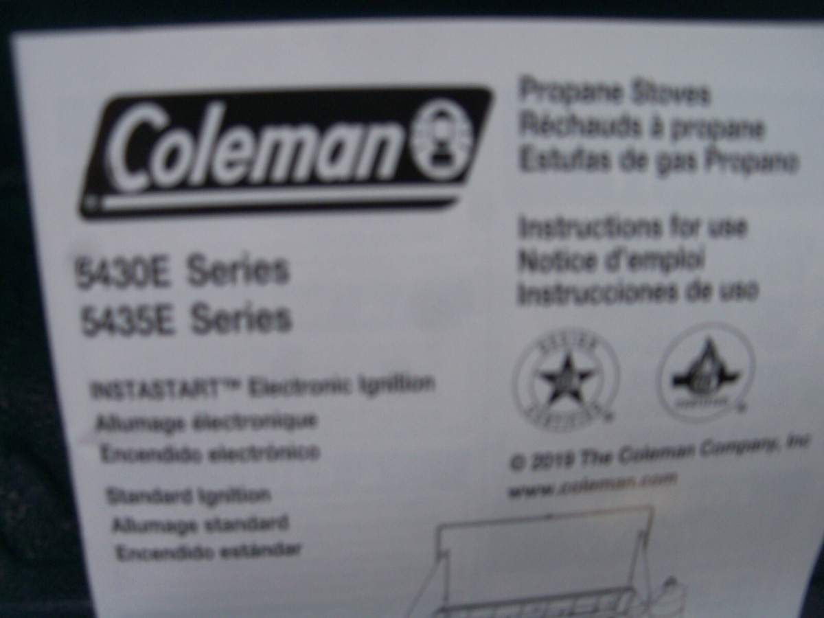 Coleman Triton Réchaud de camping au propane à 2 brûleurs, grille