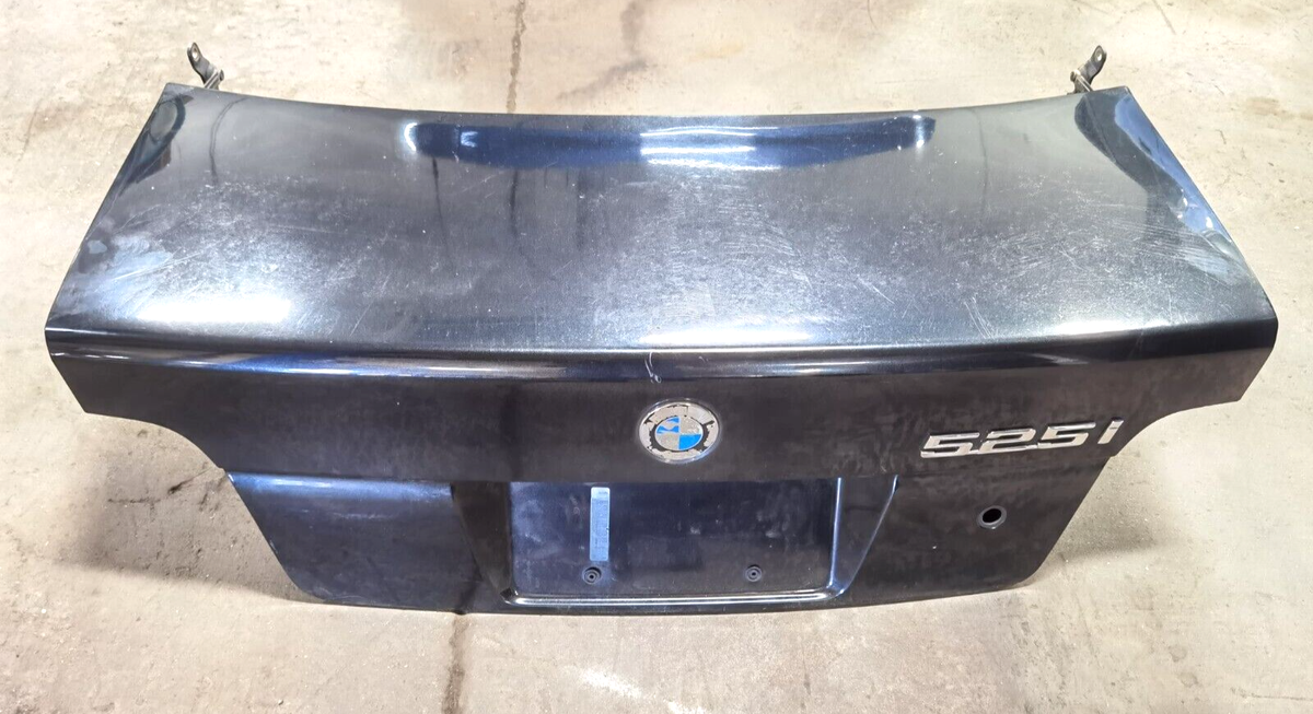 2003 BMW E39 525I BLACK TRUNK LID GENUINE OEM | eBay