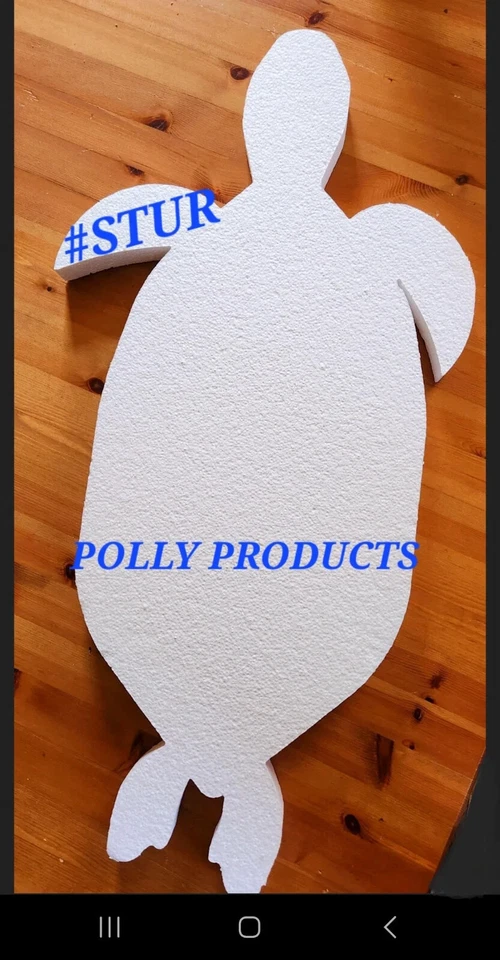 25 Tortugas Marinas #STUR-XL 31.8" Productos Polly Hechos en EE. UU. Arte/Artesanía y Kickboard Foto 2 de 4