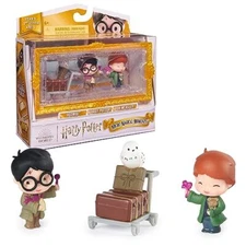 Wizarding World Harry Potter, Micro Magical Moments Action Figures Set with E...
