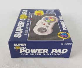 Super Cobra Power Pad for Super Nintendo SNES Super NES controller Retro 