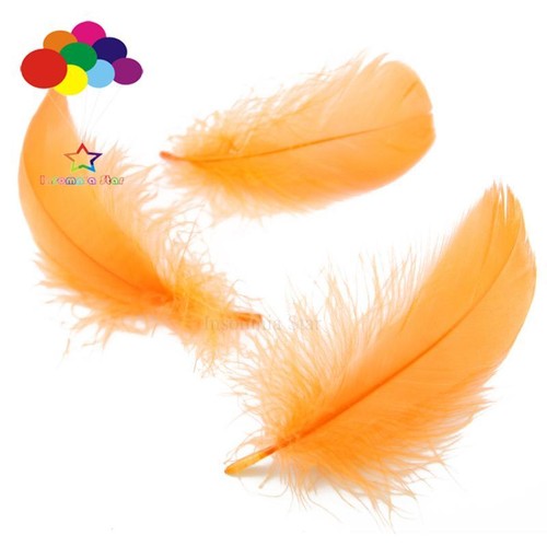 Diy 100 Pcs/Lot Colourful Goose feather 4-7cm 1-2 Inch Stage Props Dream Catcher - Picture 61 of 138