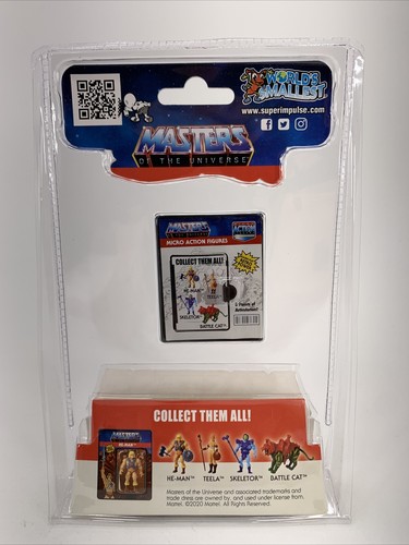 World's Smallest Masters of the Universe HE-MAN Micro Action Figure - 第 2/5 張圖片