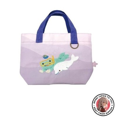 [Nakajima Corporation] Pickles Sea Friends Mini Tote Bag 206619-25