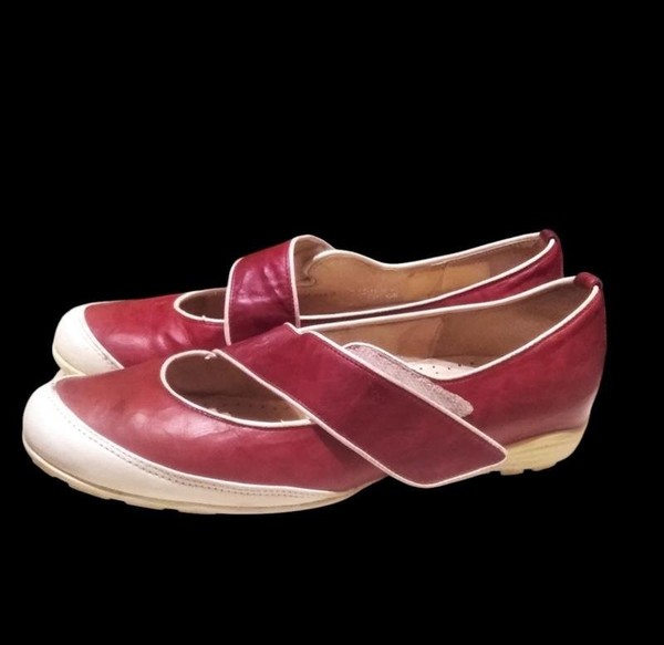 Women Gabor Heels Red Leather 5,5