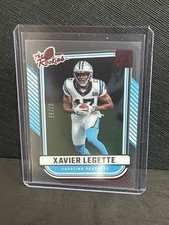 2024 Donruss Clearly Rookie Card Xavier Leggette /99