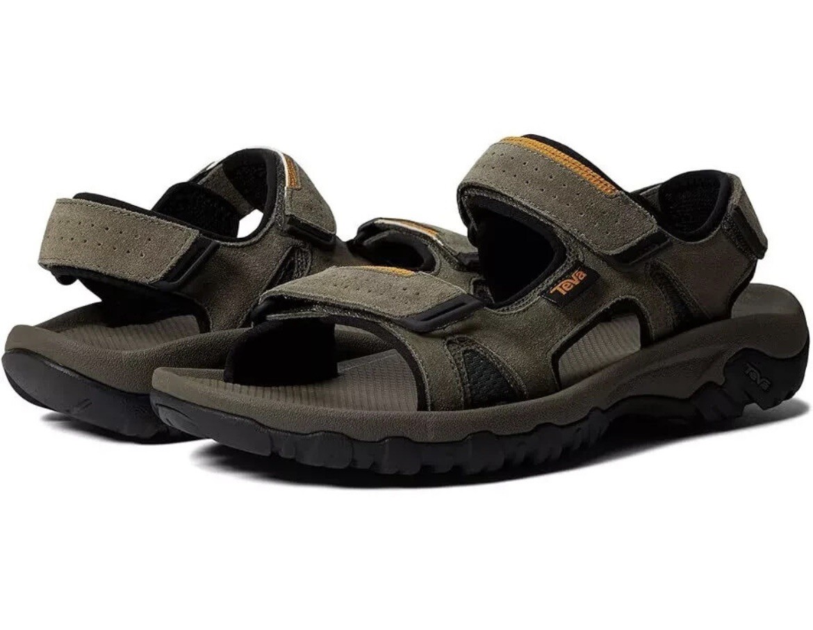 Men\'s Gray Teva Sandles Size 14 New Teva Mens Original Universal Sandals Vegan Outdoors Footwear  main image 3