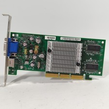 NVIDIA GeForce MX420 64MB DDR AGP Graphics Card VGA Retro Gaming Passive Cooled