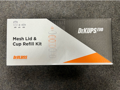 9oz DPV LID & CUP REFILL KIT OF 50. 9oz DISPOSABLE LID. DeVILBISS. 802222