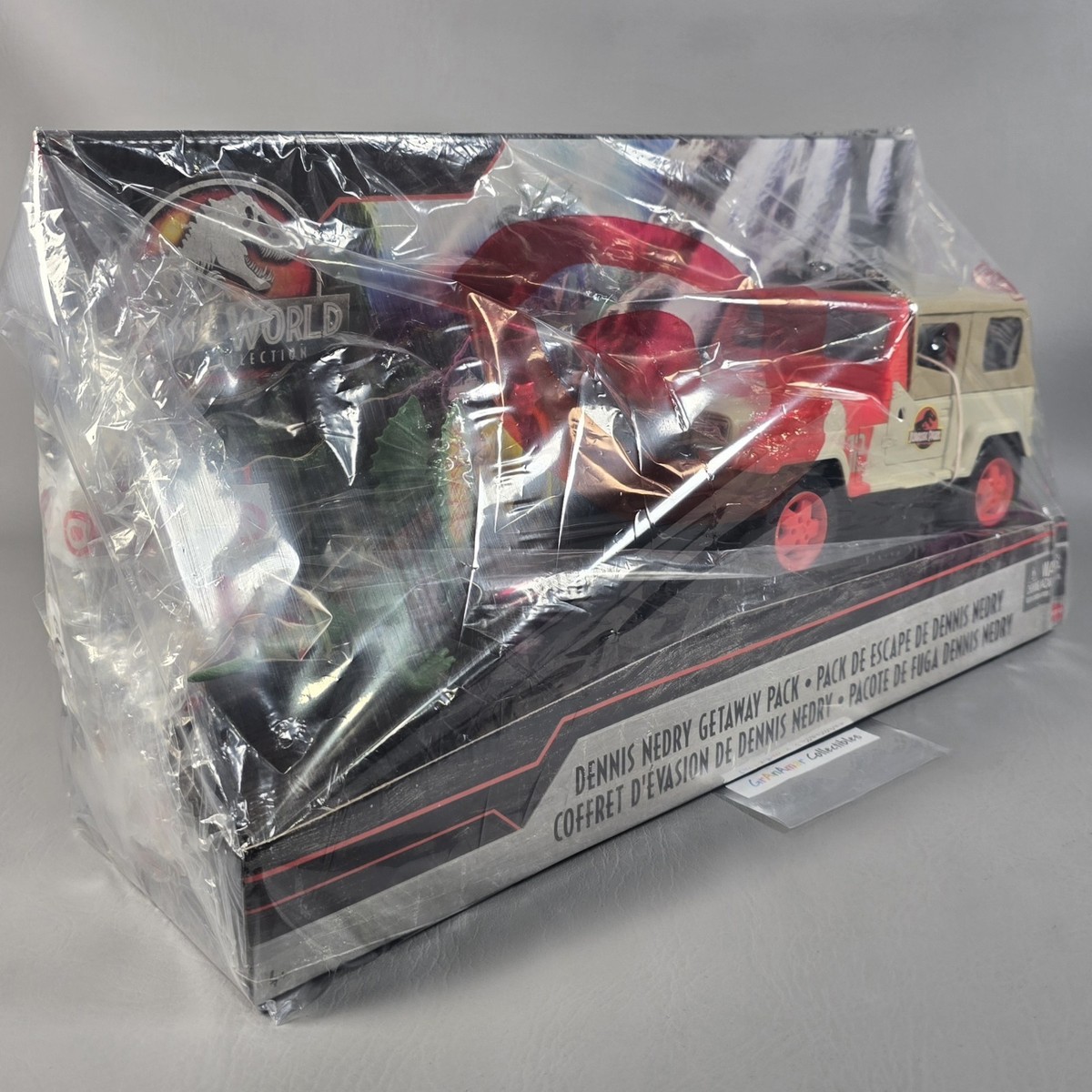 その他 GETAWAY Mattel Jurassic World Park Legacy Dennis Nedry Getaway Action