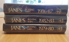 IHS JANES FIGHTING SHIPS 3x Volumes 1979-80 1...