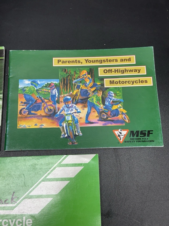 NOS Kawasaki KLX140L KLX 140L Genuine Owners Manual Factory OEM 99987-1546 Foto 4 de 4