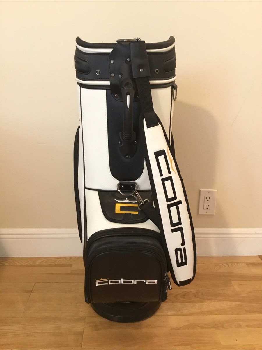 cobra golf bag rain cover Cobra Staff/Fitting Golf Bag with 6-way Dividers & Rain Cover