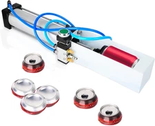 Push Valve Aluminum Can Crusher，Eco-Friendly Recycling Tool，Heavy Duty Pneumatic