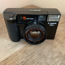 Canon AF35ML Point & Shoot 35MM Camera W/Flash 40mm 1:1.9 Auto Focus As Is