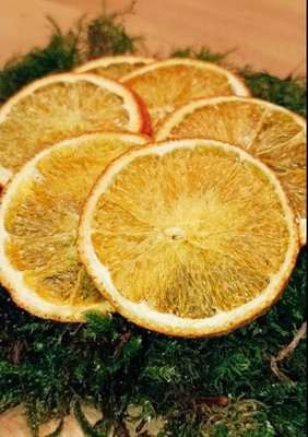  Orangenscheiben, getrocknet Dekoartikel