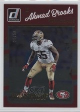 2016 Donruss Press Proof Gold 16/50 Ahmad Brooks #260 0f8