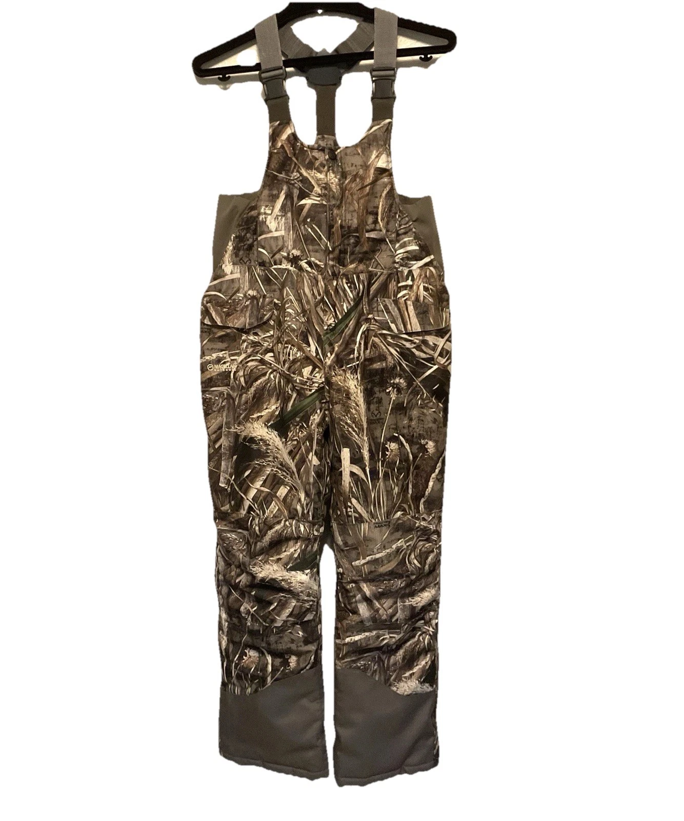 Magellan Outdoor Realtree Edge Size S Camo Insulated Bib Pants