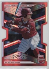 2023 Panini Elite Extra Edition Prime Numbers B Die-Cut 6/60 Max Anderson lc0