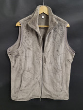 Damen Weste warm Grau Damen Mode Winter Weste XL