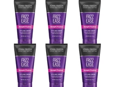 John Frieda Anti Frizz-Ease Straight Fixation Styling Creme 5 oz (PACK OF 6)
