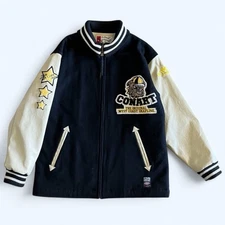 Vintage Conart Varsity Jacket 90s Streetwear Graffiti
