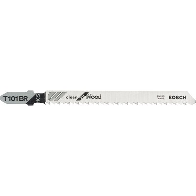 Bosch Stichsägeblätter Holz T101BR Sägeblätter 100mm für Stichsägen - 5 Stück