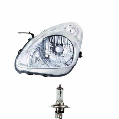 Halogen Scheinwerfer Frontscheinwerfer links H4 für Nissan Pixo inklusive Lampen