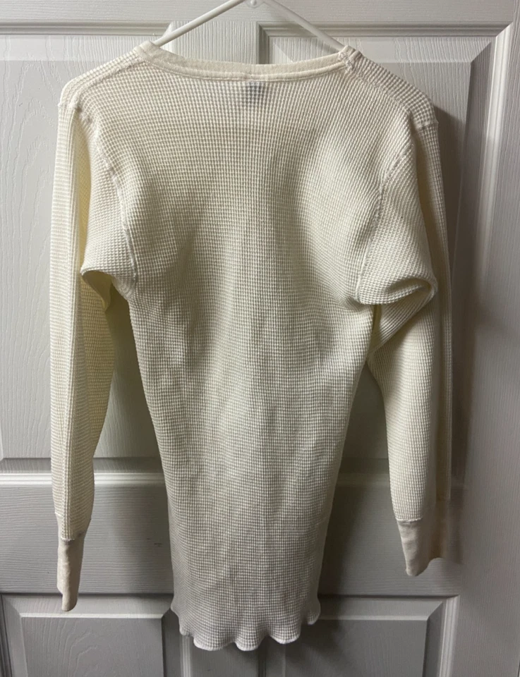 Camisa Térmica Morgan Mills Long Johns De Colección XXL 50-52 Hecha en EE. UU. Tejido Gofre EE. UU. Foto 2 de 4