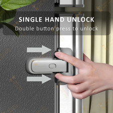 Eudemon Fridge Lock Child Safety Refrigerator Door Baby Proof Lock Protector
