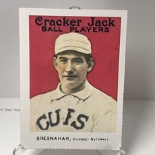 1978 Dover 1914 Cracker Jack Reprint Roger Bresnahan  #17 Cubs