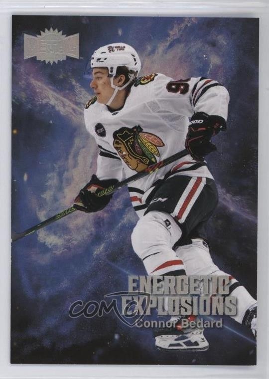 2023 Skybox Metal Universe Energetic Explosions Spectrum /199 Connor Bedard 0i47