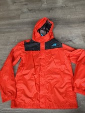 The North Face Windbreaker Jacket Boys XL 18/20 Youth Dryvent Red Hooded Jacket