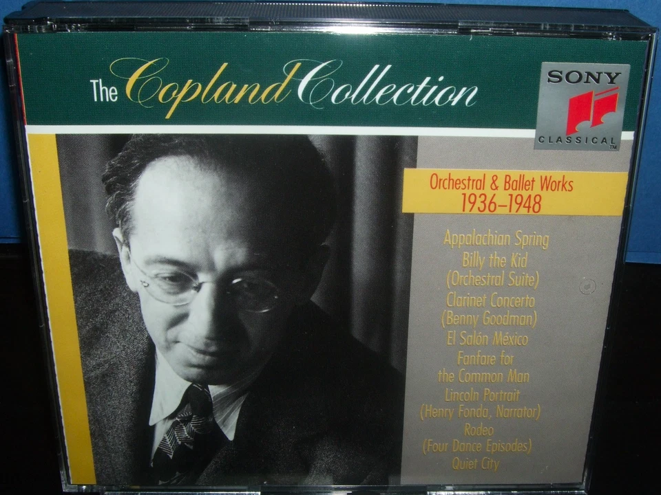 Copland Collection Orchestral & Ballet Works 1936-1948 Sony 3CD Box Set Austria - Image 1 of 4