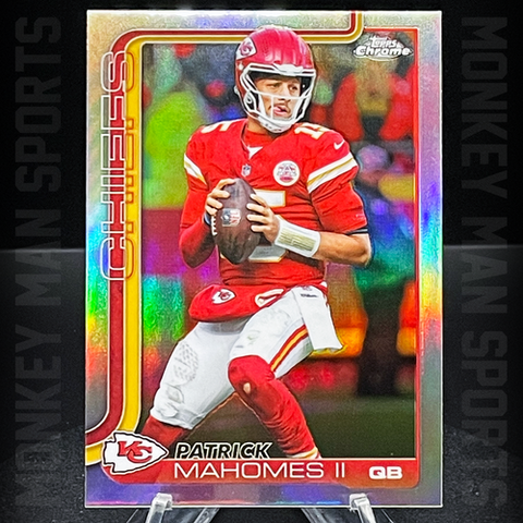 2025 Chrome - Patrick Mahomes II - #148 REFRACTOR CHIEFS MINT
