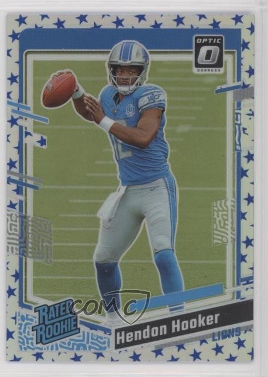 2023 Panini Donruss Optic Rated Stars Prizm Hendon Hooker #234 Rookie RC 16vm