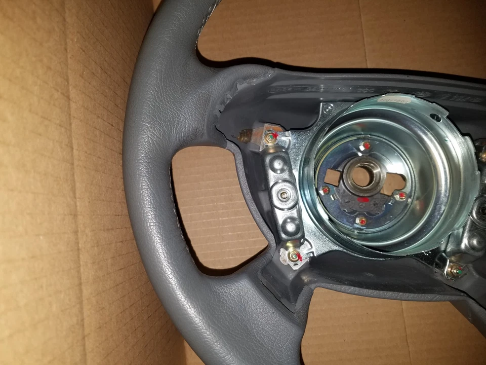 Mercedes-Benz CLK320 CLK430 1998 1999 cupé conductor volante izquierdo gris OEM Foto 3 de 4