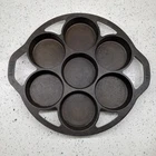 New ListingVintage Lodge 1896 7B 7 Biscuit Muffin Cast Iron