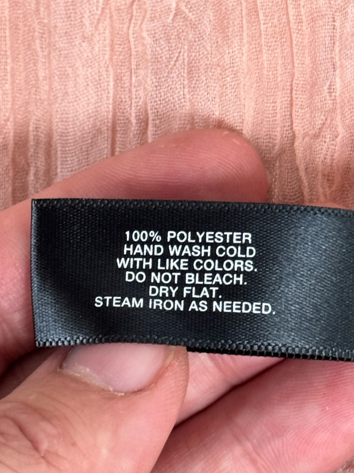 MixIt Raw Hem Pink Polyester Rectangular Scarf Bo… - image 9