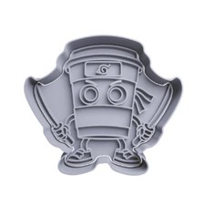 Cappuccino Assassino Meme Brainrot Cookie Cutter