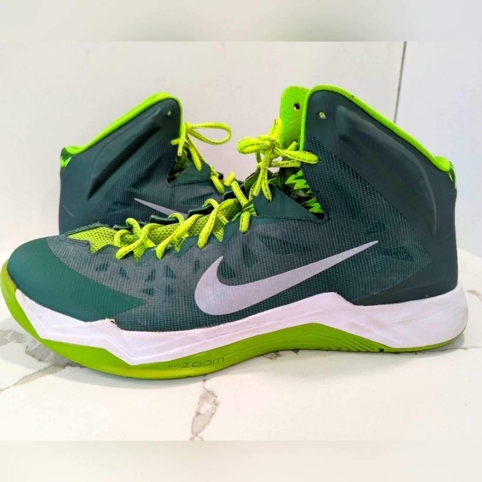 NIKE Hyper QUICKNESS Minecraft Camouflage Ninja Turtle Baske