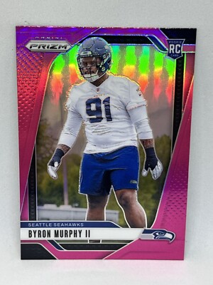 2024 Prizm Byron Murphy ll Pink Prizm RC Seahawks