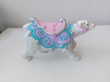 ELC Fairy Wonderland Winter Snow Polar Bear Figure Glitter Rare