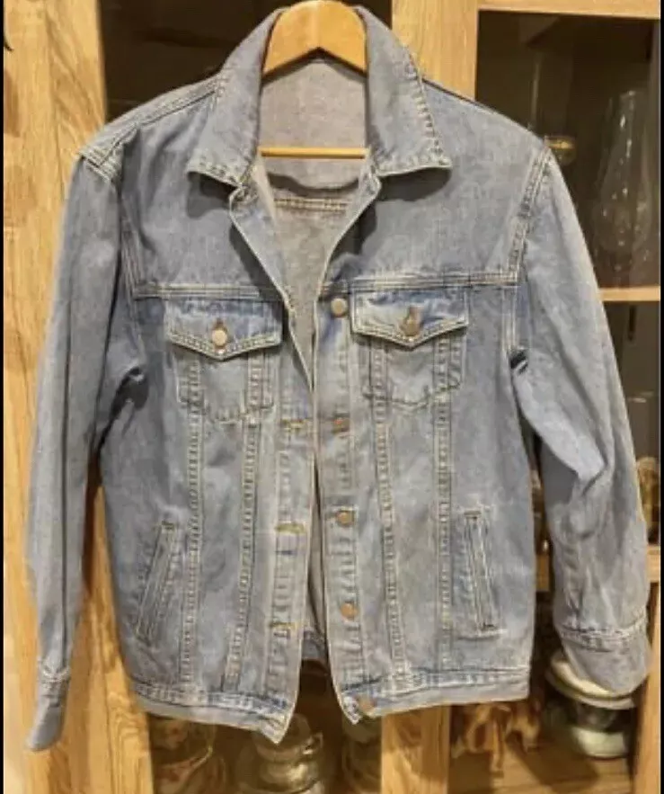 H&m men's deals denim jacket