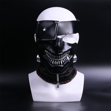 2017 Movie Tokyo Ghoul Mask Ken Kaneki Mask Latex Cosplay Props Halloween Mask