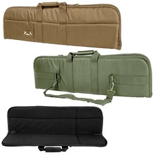 NcSTAR 2910 Single Rifle Case Padded Hunting Range Gear Carry Storage 32"-34"