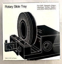 PHOTOCO 100 count Carousel 2x2 Slide Tray: GAF, Sawyers, Argus, Vivitar, Sears