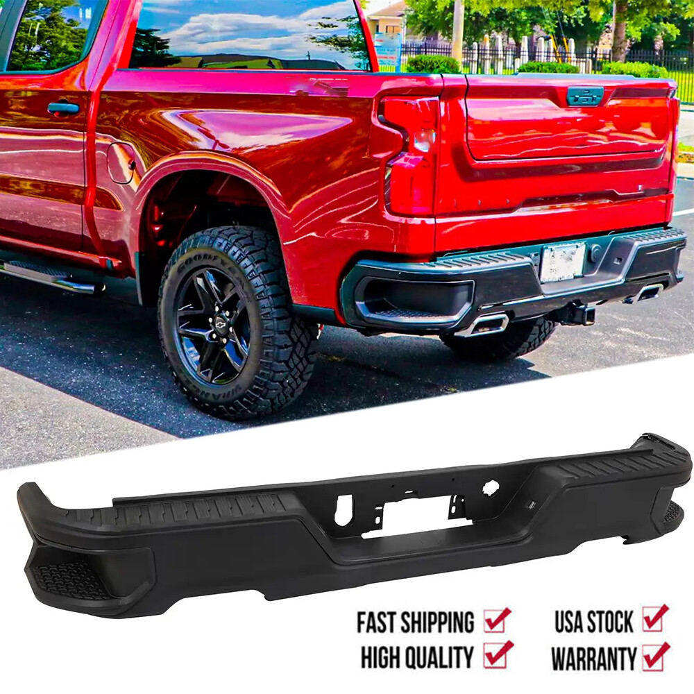 2019-2023 Chevy Silverado 1500 GMC Sierra 1500 Dual Exhaust Rear Bumper Cover