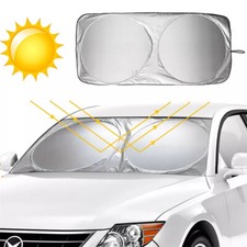 5927.5in Foldable Car Windshield Sun Visor Sunshade Window Uv Sun Block Cover
